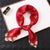 2019 summer luxury brand silk scarf square women shawls and wraps fashion dot print office small hair neck hijabs foulard