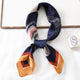 2019 summer luxury brand silk scarf square women shawls and wraps fashion dot print office small hair neck hijabs foulard