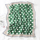 2019 summer luxury brand silk scarf square women shawls and wraps fashion dot print office small hair neck hijabs foulard