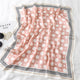 2019 summer luxury brand silk scarf square women shawls and wraps fashion dot print office small hair neck hijabs foulard