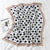 2019 summer luxury brand silk scarf square women shawls and wraps fashion dot print office small hair neck hijabs foulard