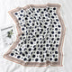 2019 summer luxury brand silk scarf square women shawls and wraps fashion dot print office small hair neck hijabs foulard