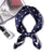 2019 summer luxury brand silk scarf square women shawls and wraps fashion dot print office small hair neck hijabs foulard
