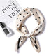 2019 summer luxury brand silk scarf square women shawls and wraps fashion dot print office small hair neck hijabs foulard