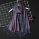 2019 winter women scarf fashion solid soft cashmere scarves for ladies pashmina shawls and wraps bandana female foulard Tassel