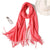 2019 winter women scarf fashion solid soft cashmere scarves for ladies pashmina shawls and wraps bandana female foulard Tassel