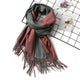 2019 winter women scarf fashion solid soft cashmere scarves for ladies pashmina shawls and wraps bandana female foulard Tassel