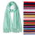 2019 women scarf soild winter cashmere scarves for ladies neck warm pashmina long shawl wraps bandana foulard female head hijab