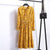 29 Colors Beautiful Fashion Spring Autumn Women Long Sleeve Dress Retro Collar Casual Slim Dresses Floral Printing Chiffon Sexy