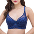3/4 Cup Floral Thin Summer Style Push Up Bra Brand Breathable Lace Bra Sexy Underwear For Women Bralette Cup B