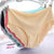 3 Pcs/Lot Women Panties Underwear Ultra-thin Viscose Seamless Briefs For Women's Comfort low-Rise Ruffles Sexy Lingerie Summer