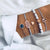 30 Mixed Turtle Marble Lotus Heart Bracelet Set Bohemian Women Multi-layer Beaded Bracelet Vintage Tassel Bracelet Wholesale