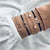 30 Mixed Turtle Marble Lotus Heart Bracelet Set Bohemian Women Multi-layer Beaded Bracelet Vintage Tassel Bracelet Wholesale