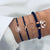 30 Mixed Turtle Marble Lotus Heart Bracelet Set Bohemian Women Multi-layer Beaded Bracelet Vintage Tassel Bracelet Wholesale