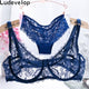 32-40 ABC Cup Intimates Hollow out Lace Bra And Briefs France Sexy Women Ultra-thin Underwear Bra Set Sexy Lingerie Bra Up Sofe