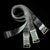 3Pairs=6Pc Metal Buckle Bra Straps Belt Women Transparent Silicone Bra Shoulder Strap Adjustable Invisible Intimates Accessories