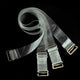 3Pairs=6Pc Metal Buckle Bra Straps Belt Women Transparent Silicone Bra Shoulder Strap Adjustable Invisible Intimates Accessories