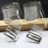 3Pairs=6Pc Metal Buckle Bra Straps Belt Women Transparent Silicone Bra Shoulder Strap Adjustable Invisible Intimates Accessories