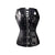 6xl Plus Size Women Sexy Black Corset Top Steampunk Gothic Latex Corset Bustier Espartilho Waist Cincher Korsett Overbust Femme