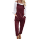 8 Colors Women Jumpsuits 2019 Overalls With Pockets Casual Playsuits Elegant Ladies Jumpsuit Overall Pants Square Neck Rompers