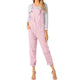 8 Colors Women Jumpsuits 2019 Overalls With Pockets Casual Playsuits Elegant Ladies Jumpsuit Overall Pants Square Neck Rompers