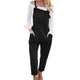 8 Colors Women Jumpsuits 2019 Overalls With Pockets Casual Playsuits Elegant Ladies Jumpsuit Overall Pants Square Neck Rompers