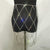 AKYZO 2018 Fashion Crazy Rhinestone Alloy Skirt Women Sexy Shine Gold/Silver Fishnets Chain Handmade NightClub Beach Mini Skirt