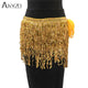 AKYZO 2019 Luxury Sequined Tassel Skirt Women Silver A Line Sexy Shining Nightclub Wear Lady Beach Mini Skirts