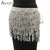 AKYZO 2019 Luxury Sequined Tassel Skirt Women Silver A Line Sexy Shining Nightclub Wear Lady Beach Mini Skirts