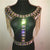 AKYZO Boho Bling Gems Crystal Tassel Chain Tank Tops Women 2019 Sexy Summer Beach Hollow Out Cropped Nightclub Party Crop Top