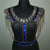 AKYZO Boho Bling Gems Crystal Tassel Chain Tank Tops Women 2019 Sexy Summer Beach Hollow Out Cropped Nightclub Party Crop Top