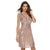 AL'OFA Women Sexy Cocktail Dress Solid V-Neck Sleeveless Sequins High Waist Dress Party Gown Homecoming Dresses