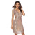 AL'OFA Women Sexy Cocktail Dress Solid V-Neck Sleeveless Sequins High Waist Dress Party Gown Homecoming Dresses