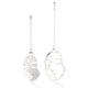 Abstract Art Drop Earrings Gold Color Face Statement Dangle Earrings Girls Fashion Trend Tassel Earrings For Women Bijoux 2018