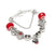 Animal Mickey Charm Bracelets & Bangles Women Jewelry Minnie Pink Bow-Knot Pendant Brand Bracelet DIY Handmade for Girl Gift