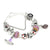 Animal Mickey Charm Bracelets & Bangles Women Jewelry Minnie Pink Bow-Knot Pendant Brand Bracelet DIY Handmade for Girl Gift