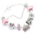Animal Mickey Charm Bracelets & Bangles Women Jewelry Minnie Pink Bow-Knot Pendant Brand Bracelet DIY Handmade for Girl Gift