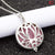 Aroma Diffuser life Tree Necklace Open Lockets Pendant Perfume Oil  Locket to send Chain length 60cm+1pcs bright mat A43