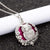 Aroma Diffuser life Tree Necklace Open Lockets Pendant Perfume Oil  Locket to send Chain length 60cm+1pcs bright mat A43