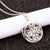 Aroma Diffuser life Tree Necklace Open Lockets Pendant Perfume Oil  Locket to send Chain length 60cm+1pcs bright mat A43