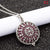 Aroma Diffuser life Tree Necklace Open Lockets Pendant Perfume Oil  Locket to send Chain length 60cm+1pcs bright mat A43