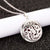 Aroma Diffuser life Tree Necklace Open Lockets Pendant Perfume Oil  Locket to send Chain length 60cm+1pcs bright mat A43