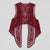 Asymmetric Floral Crochet Knitted Vest Jacket 2018 Summer Autumn Women Retro Sleeveless Cardigan Ladies Embroidery Waistcoat