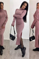 Autumn Knitted Bodycon Maxi Dress Casual Sexy V Neck Long Sleeve Women Elegant Winter Slim Fashion Long Dresses Thin Dress 2019