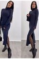 Autumn Knitted Bodycon Maxi Dress Casual Sexy V Neck Long Sleeve Women Elegant Winter Slim Fashion Long Dresses Thin Dress 2019