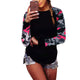 Autumn Print T Shirt Femme Causal T Shirt Women Top Female T Shirt Long Sleeve White T-shirt Woman Black White Tshirt Top