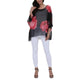 Autumn Tops For Women 2019 Casual O-neck Batwing Sleeve Blouse Women Top And Blouses Three Quarter Print Beige Blouse Shirt
