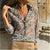 Autumn Tops For Women 2019 Casual Turn-down Collar Blouse Women Top And Blouses Blusa Feminina Long Sleeve Print Blouse Shirt