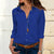 Autumn Tops For Women 2019 Casual Turn-down Collar Button Blouse Women Top And Blouses Blusa Long Sleeve Solid Blouse Shirt