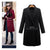 Autumn Winter Coat Women 2019 Casual Wool Solid Jackets Blazers Female Elegant Double Breasted Long Coat Ladies Plus Size 5XL